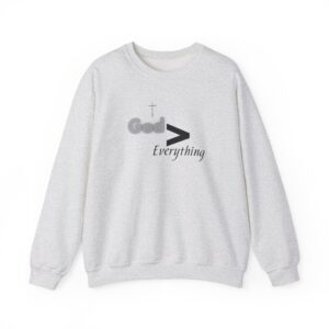 God is Greater – "Mathematical Truth" Classic Heavy Blend Crewneck Sweatshirt