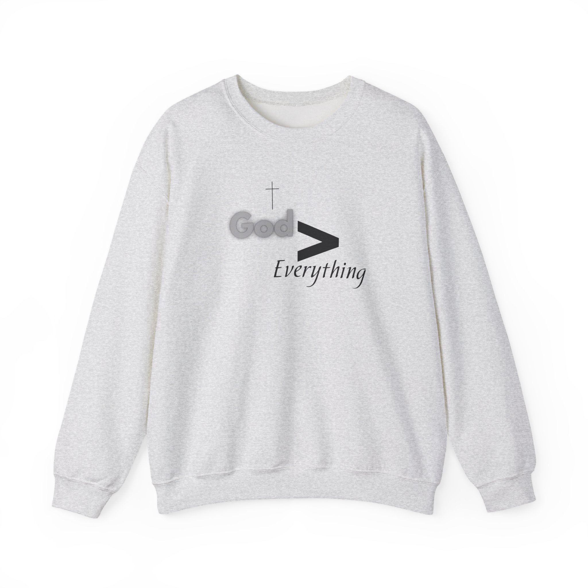 God is Greater – "Mathematical Truth" Classic Heavy Blend Crewneck Sweatshirt