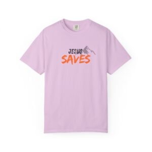 Jesus Saves Mountain Rescue Comfort Colors Tee